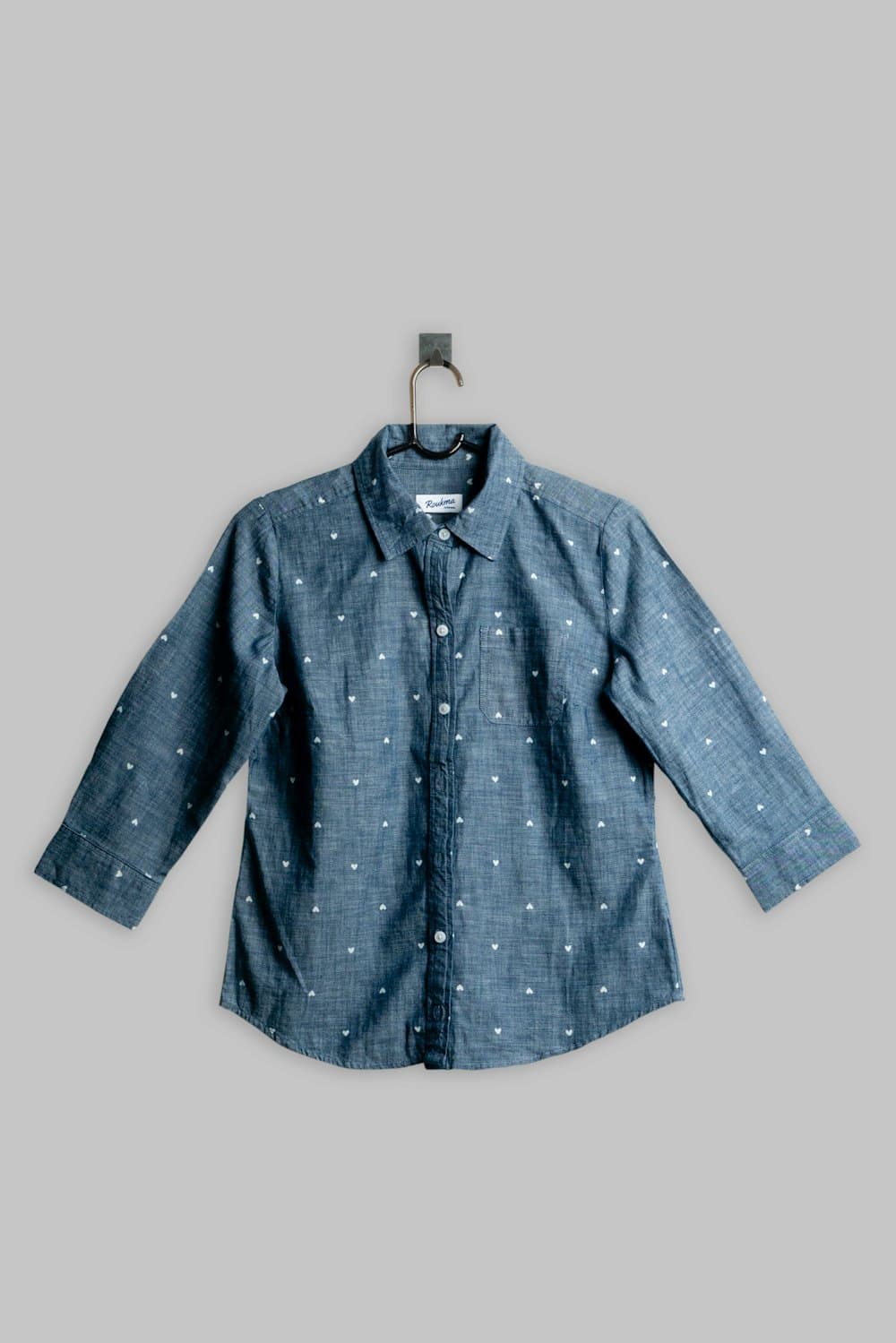 Chambray shirt from the sample catalogue